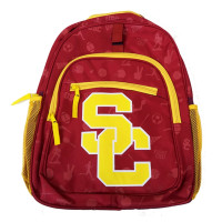 USC Trojans Kids Cardinal SC Interlock Backpack
